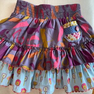 Matilda Jane Character counts ruffle skirt Size 4